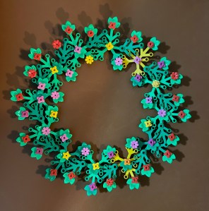 Lego Christmas Wreath